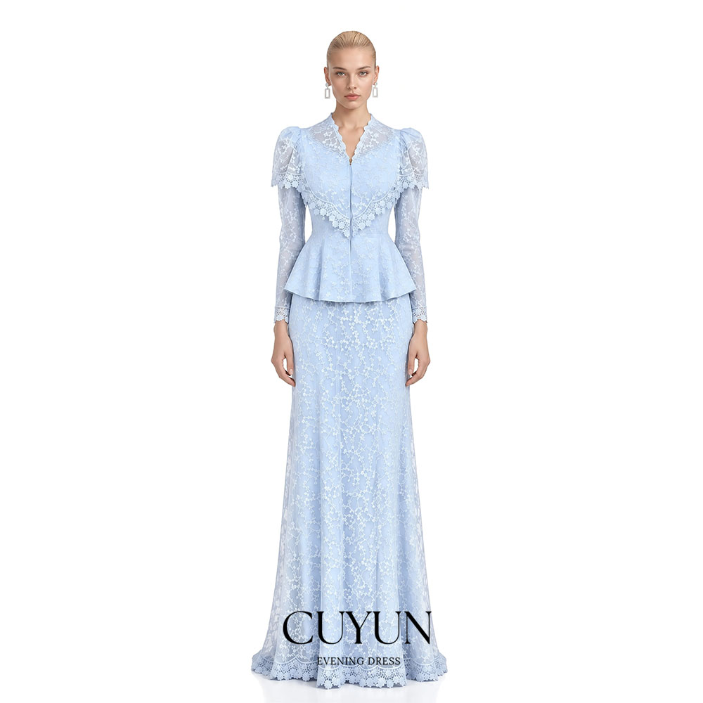 Women'S Semi Formal Evening Wear - Conjunto de Top y Falda de