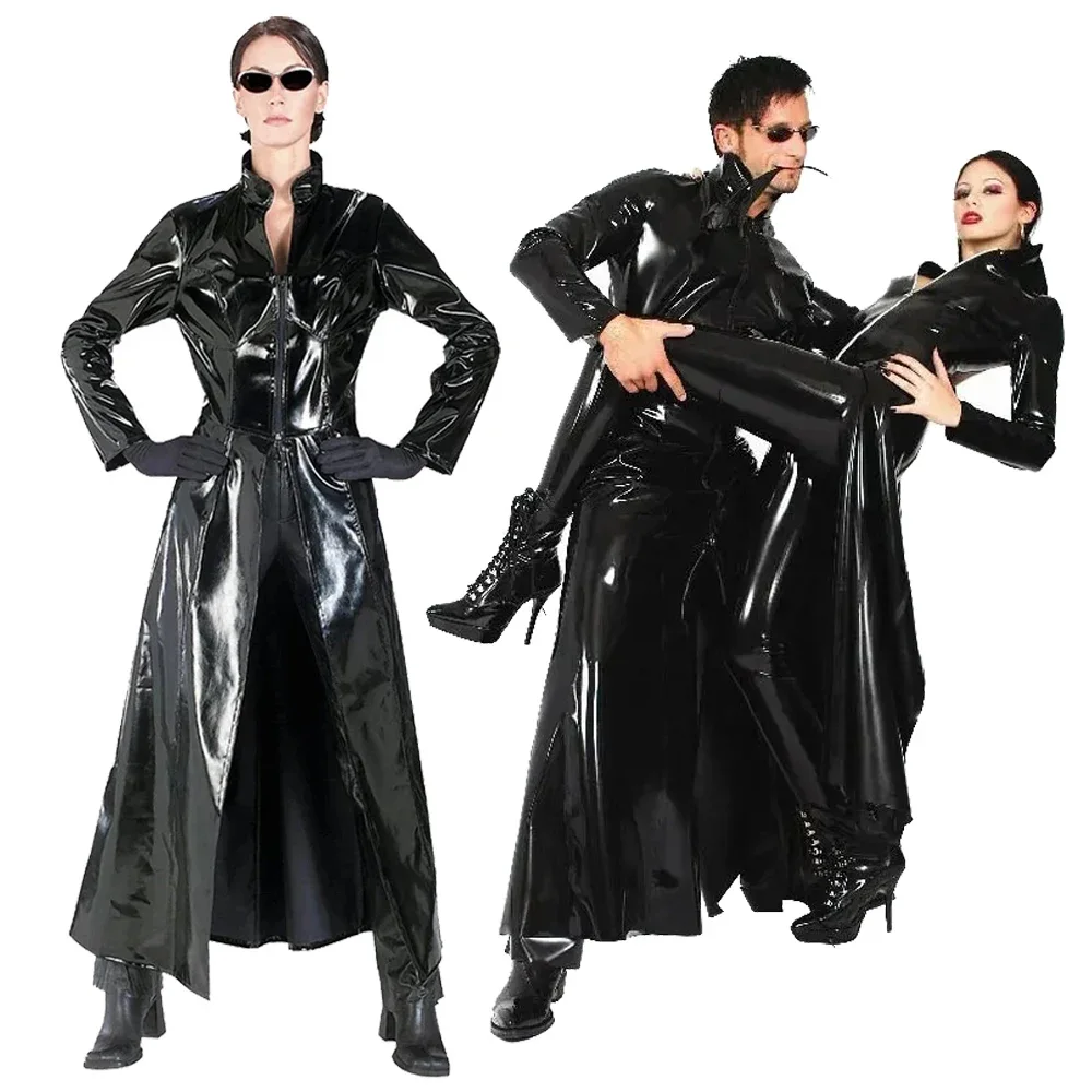 Trench Coat Formal - Disfraz de Matrix para Fiesta de