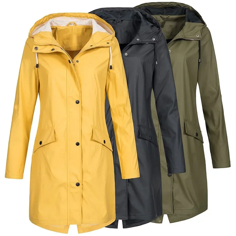 Trench Coat Formal - Chaqueta de Invierno para Mujer, Chaqueta