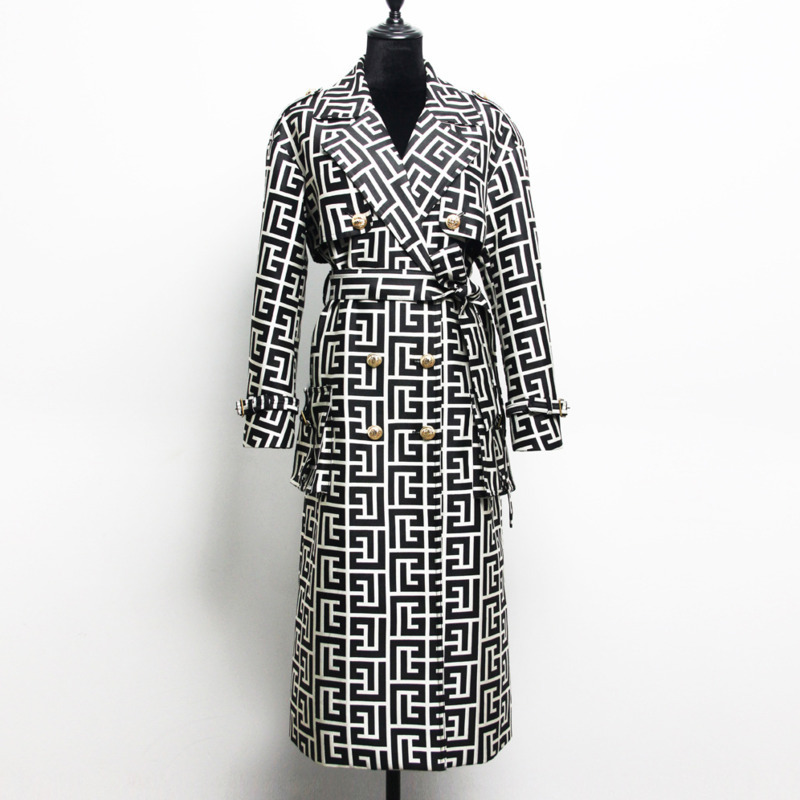 HKSH primavera otoño nueva gab - Trench Coat Formal reseña y precio