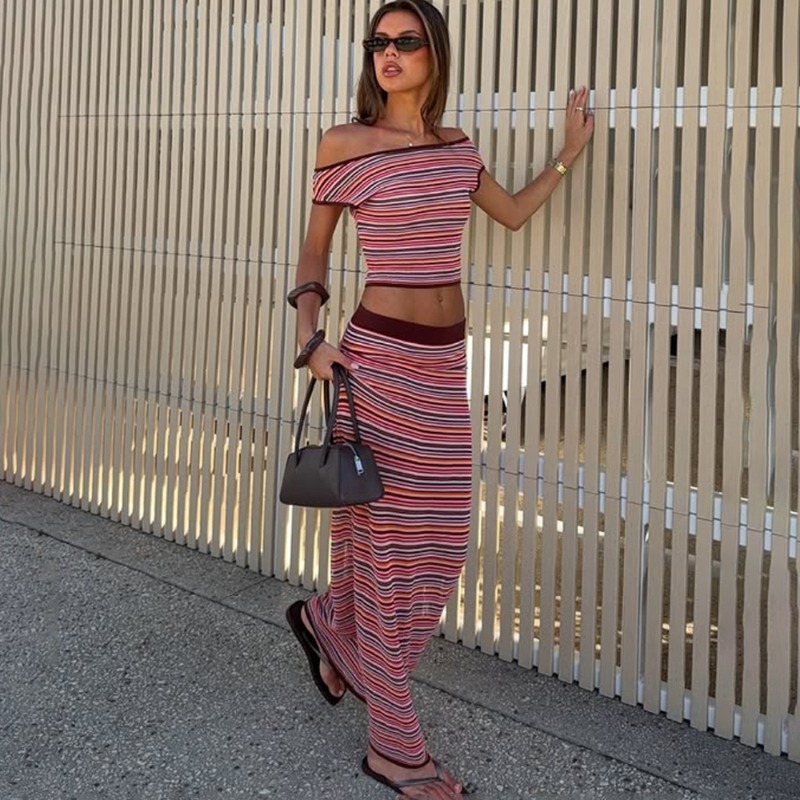 Conjunto de 2 piezas de falda  - Women Formal Wear For Summer reseña y precio