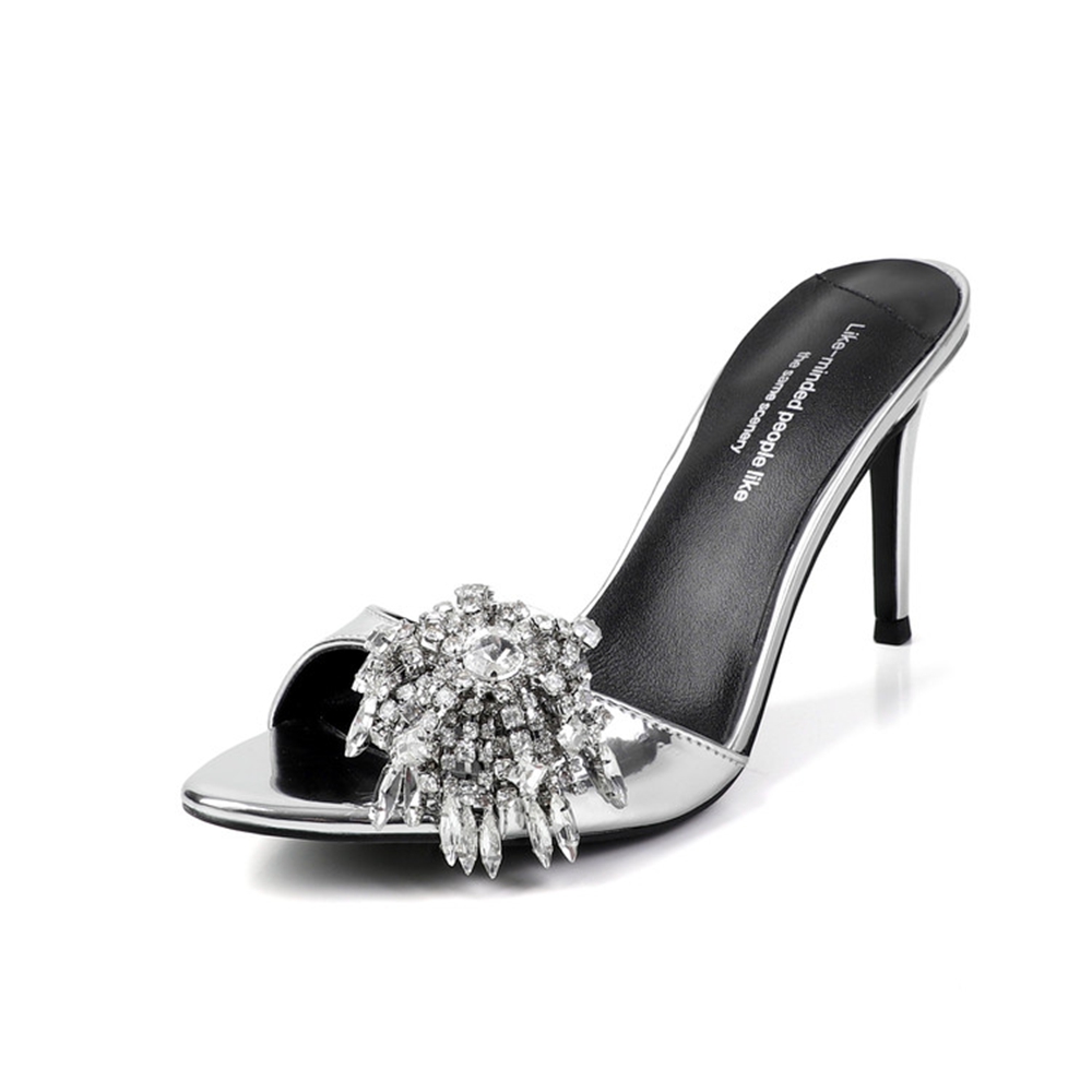 Sandalias de tacón alto con pu - Women Formal Wear Heels reseña y precio