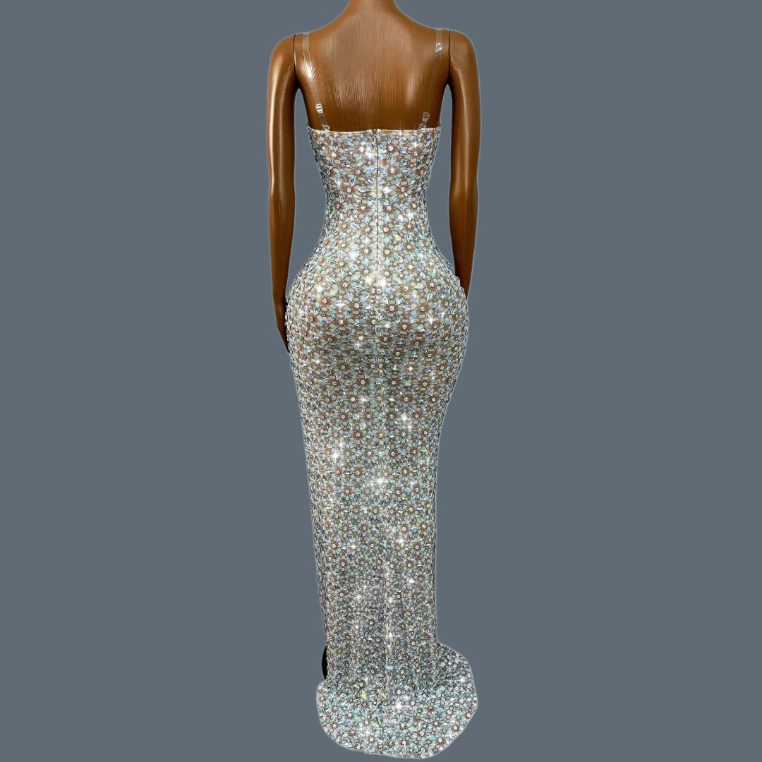 Vestido Formal Largo sin Tiran - Women Formal Wear Photoshoot reseña y precio