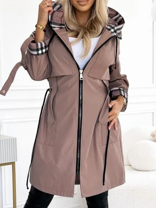 Gabardina de moda para mujer O - Trench Coat Formal reseña y precio