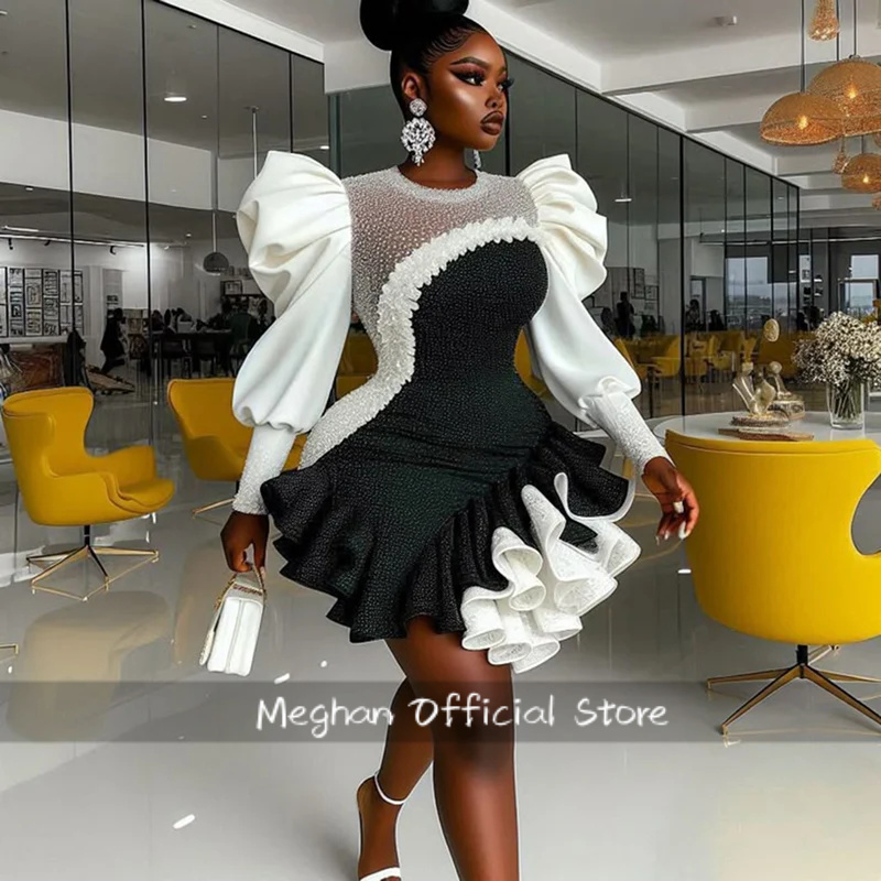 Vestidos de Fiesta Cortos en B - Women Formal Wear Black And White reseña y precio
