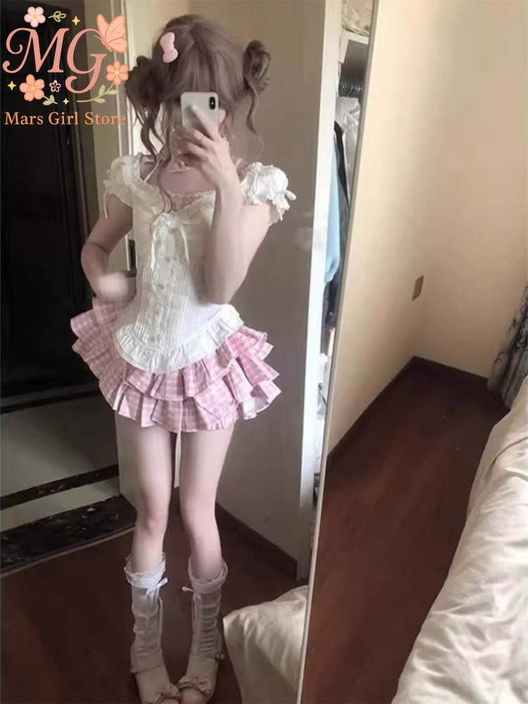 Conjuntos japoneses Kawaii Lol - Women Formal Wear For Summer reseña y precio