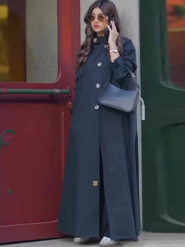Abaya musulmana para mujer, ga - Trench Coat Formal reseña y precio