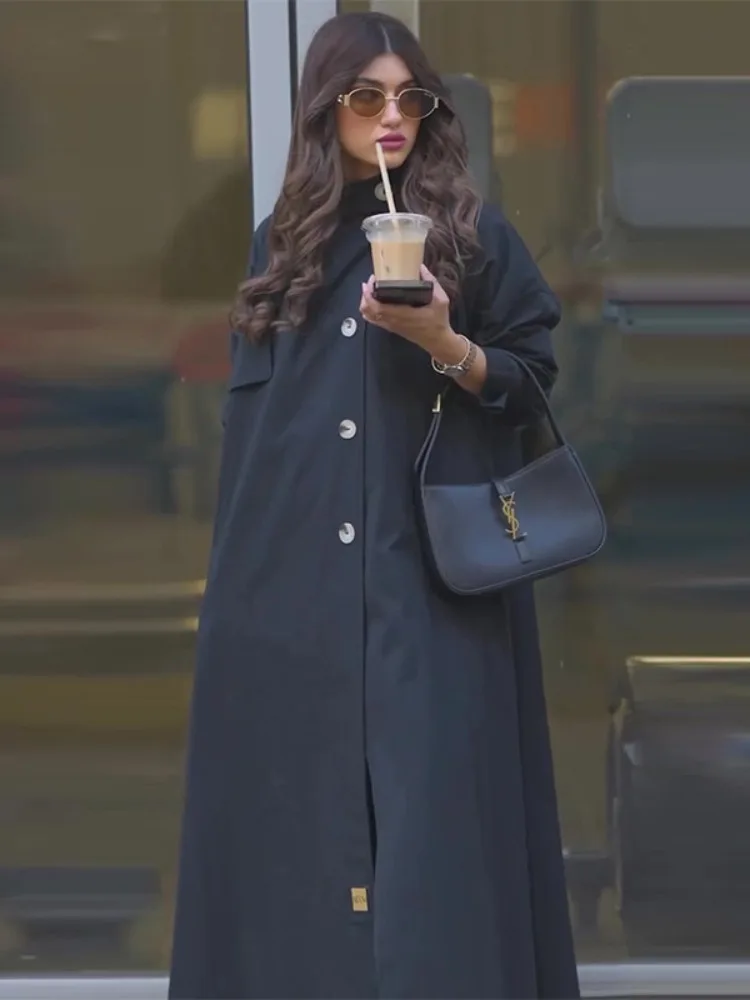 Abaya musulmana para mujer, ga - Trench Coat Formal reseña y precio