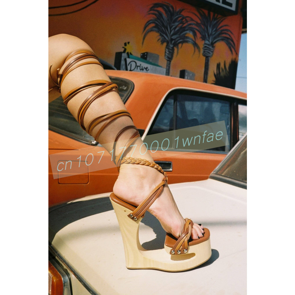 Sandalias de cuña para mujer,  - Women Formal Wear For Summer reseña y precio