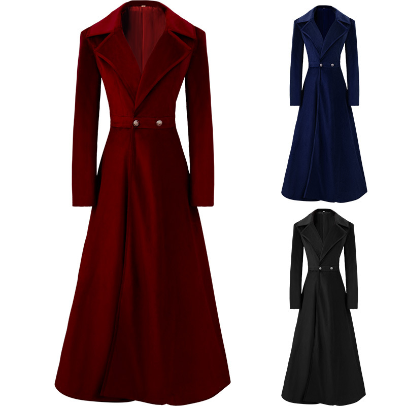 Gabardina elegante con solapa  - Trench Coat Formal reseña y precio