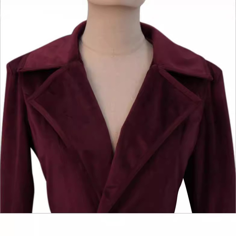 Gabardina elegante con solapa  - Trench Coat Formal reseña y precio